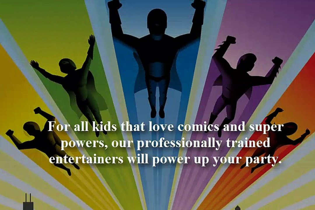 Kids Superhero Party By Especially For You Parties