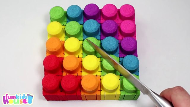 DIY Kinetic Sand Rainbow Candy Bars Learn Colors Kinetic Sand Video Compilation for Kids