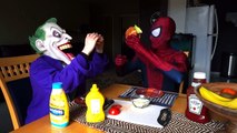 Spiderman vs Joker w/ Frozen Elsa, Spidergirl, Iron Man & Captain America! Funny Superheroes