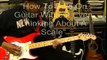 How To Play An Electric Guitar Solo Without Thinking About Scales #1 Am EricBlackmonMusic