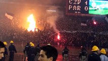 Crvena Zvezda - Partizan Beograd new.11.02. / Grobari burned Marakana 12 mins long video/ VI.