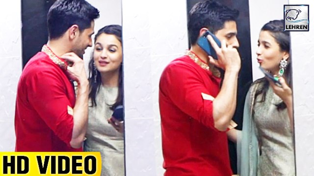 Alia Bhatt Sidharth Malhotra CAUGHT Getting Cosy At Sanjay Kapoor's Birthday Bash