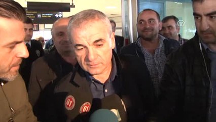 Rıza Çalımbay, Trabzon'a Geldi