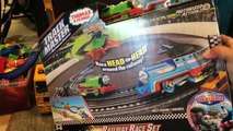 Thomas and Friends Streamlined Thomas The Great Race Trackmaster Thomas & Percy Railway Race Set