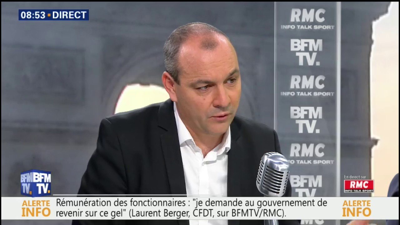 "Oui", le gouvernement prépare un projet de "bonus/malus" pour les CDI et CDD, selon Laurent Berger