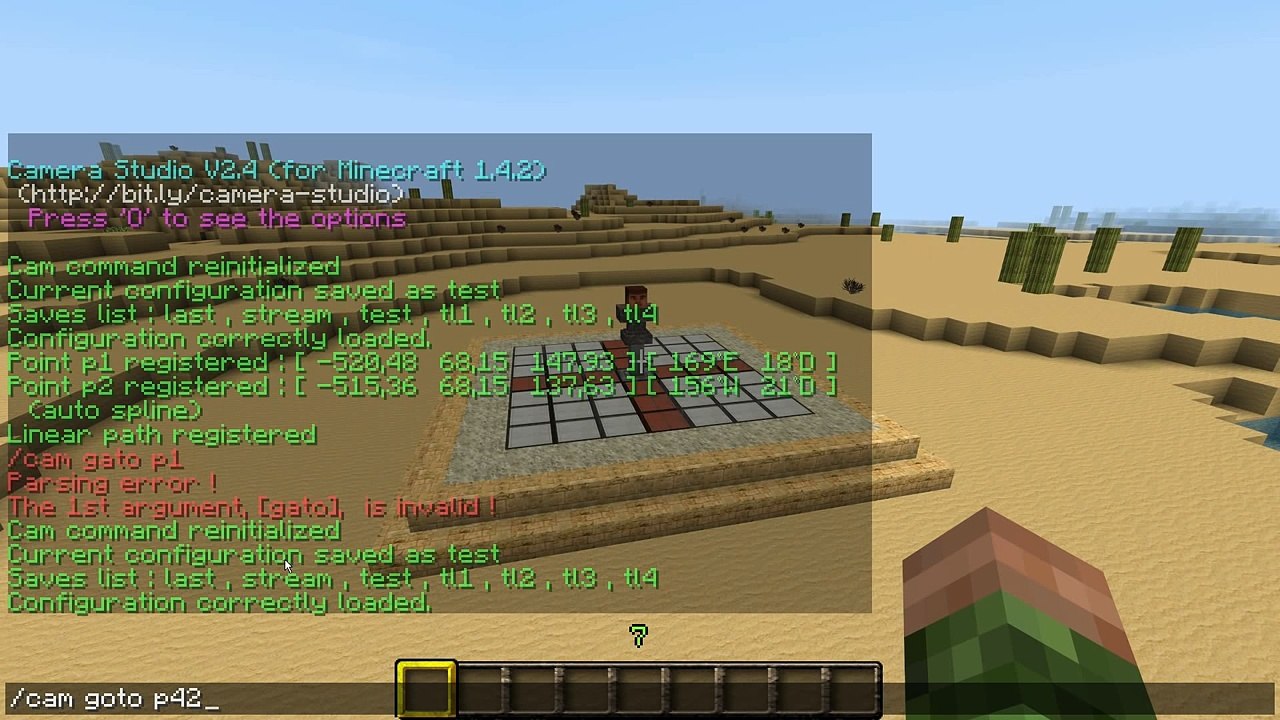 Как управлять камерой: Camera Studio Mod [Minecraft Mods]
