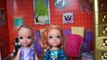 Anna and Elsa Toddlers Blackout at the Castle! Disney Frozen Elsya Annya Dolls Storm Toys In Action