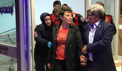 Kocasını üç yerinden bıçakladı "Mustafa'm nasıl" diye sordu