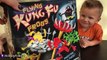 Flying KUNG FU Frog Game! Blow Up Bopper Frog + Ironman HobbyKidsTV
