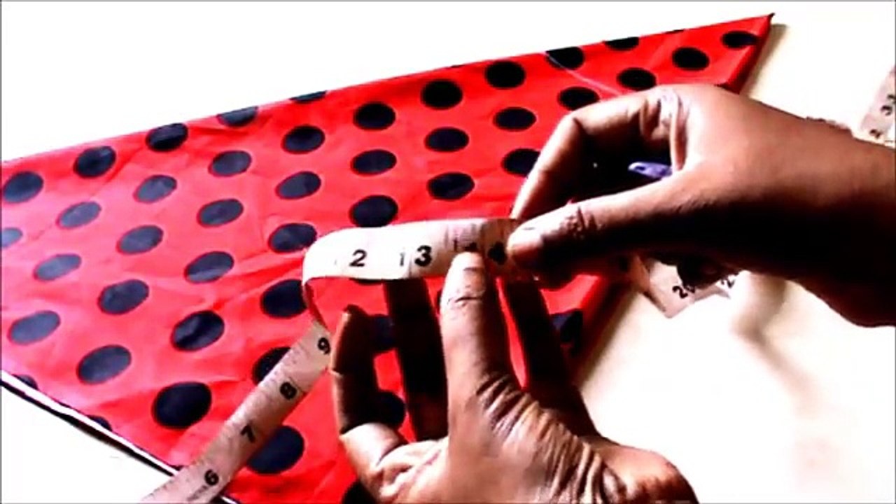 How to cut and sew A line dress step by step process easy way for beginners FROCK # 3