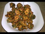 Palak pakora recipe |spinach fritters recipe |tea time snack recipes