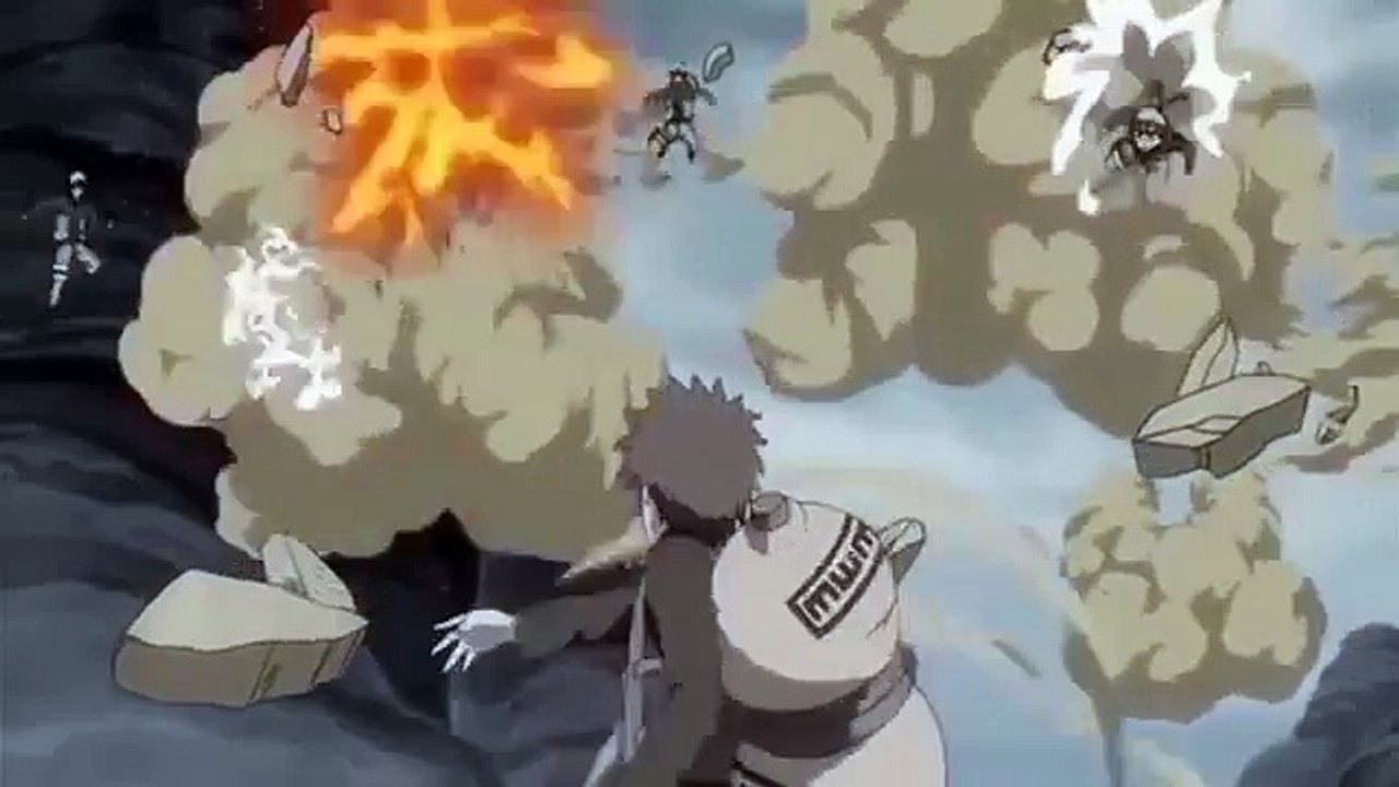 Gaara vs Naruto