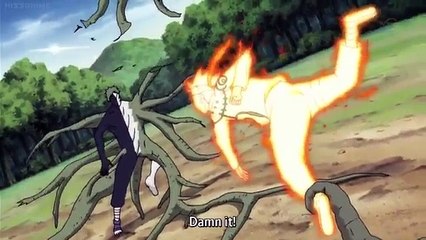 Naruto and Chojuro vs. Black Zetsu (English Sub)