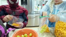 Chef Frozen Elsa Quick Easy Recipes Snacks For Kids | Kylo Mini Pizzas | Spiderman Fruity Magic Wand