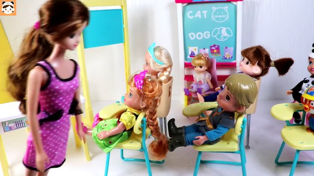 뽀로로 유치원 어린이 놀이터 미끄럼틀 100번 타기 ! 병원놀이 엘사 키즈카페 장난감 놀이 상어가족 Fun Indoor Playground for Kids |보라미TV Borami