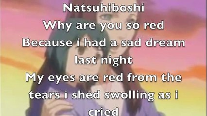 Naruto Opening Song: Natsuhiboshi – English Lyrics & Full Song 🎶
