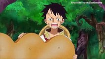 Luffy Eats Cracker  Luffy and the Infinite Biscuits  One Piece 805 Preview Eng Subbed HD