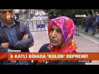 6 katlı binada kolon depremi - atv Gün Ortası Bülteni