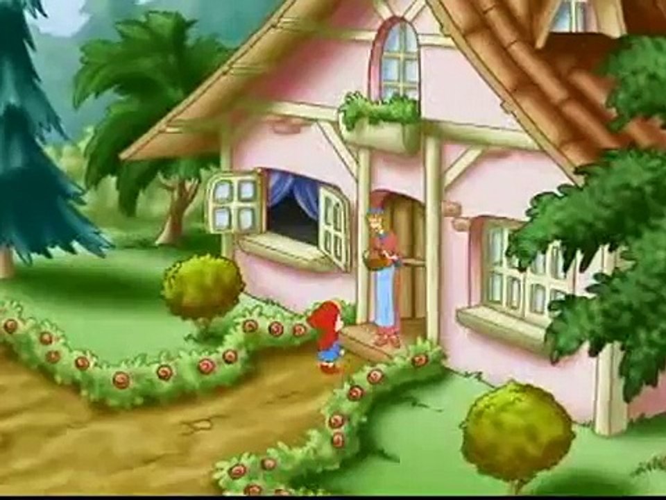 Desenho e história infantil Chapeuzinho Vermelho portugues Brasil