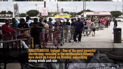 Powerful Storm Lashes Ireland, Killing at Least 3 People