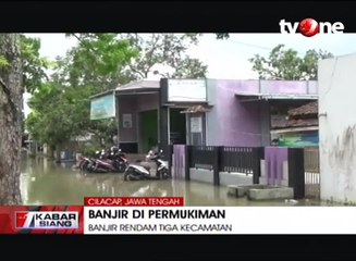 Banjir Rendam Ratusan Rumah di Tiga Kecamatan di Cilacap