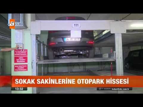 Dar sokaklara 'Tapulu' otopark - atv Gün Ortası Bülteni