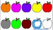 Learn Colours For Kids With Apples Balloons Colouring Page | Colors for Kids | The Surprise For Kids