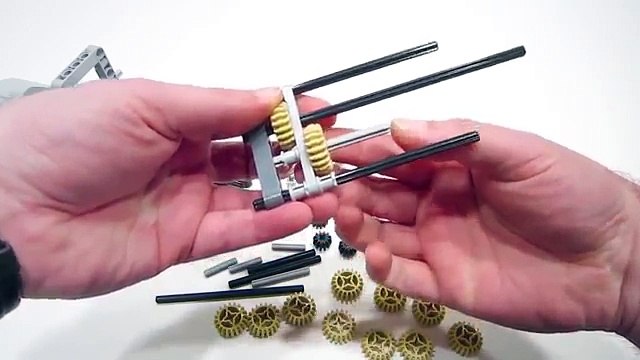 Lego Technic Smooth Linear Gearbox Disassembly and Reassembly