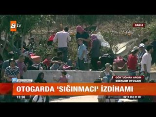 Otogarda sığınmacı izdihamı - atv Gün Ortası Bülteni
