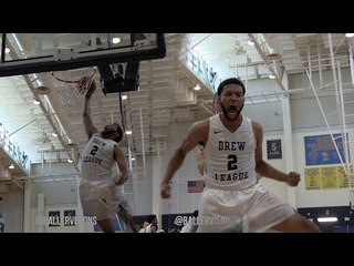 Van Girard CRUSHES One Hand Put Back At Drew League Championship!!