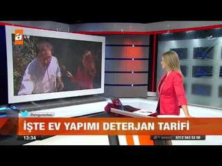 İşte ev yapımı deterjan tarifi - atv Gün Ortası Bülteni