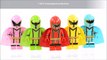 Power Rangers Mystic Force & Naruto Shippūden Unofficial LEGO Knockoff Minifigures