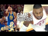 CAVS vs WARRIORS GAME 3 2K17 PREDICTIONS! NBA Finals 2K17 GAME 3 SIMULATION!