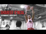 Shareef O'Neal Posterizes in Preseason Scrimmage! | Full Highlights (4.5 Dunks)