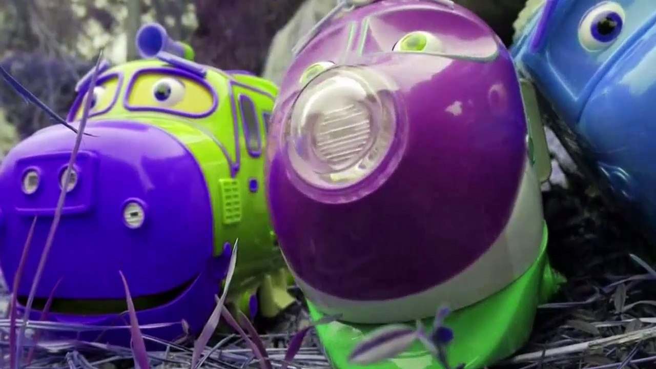 Happy color Chuggington toys Let's play outside video for children1