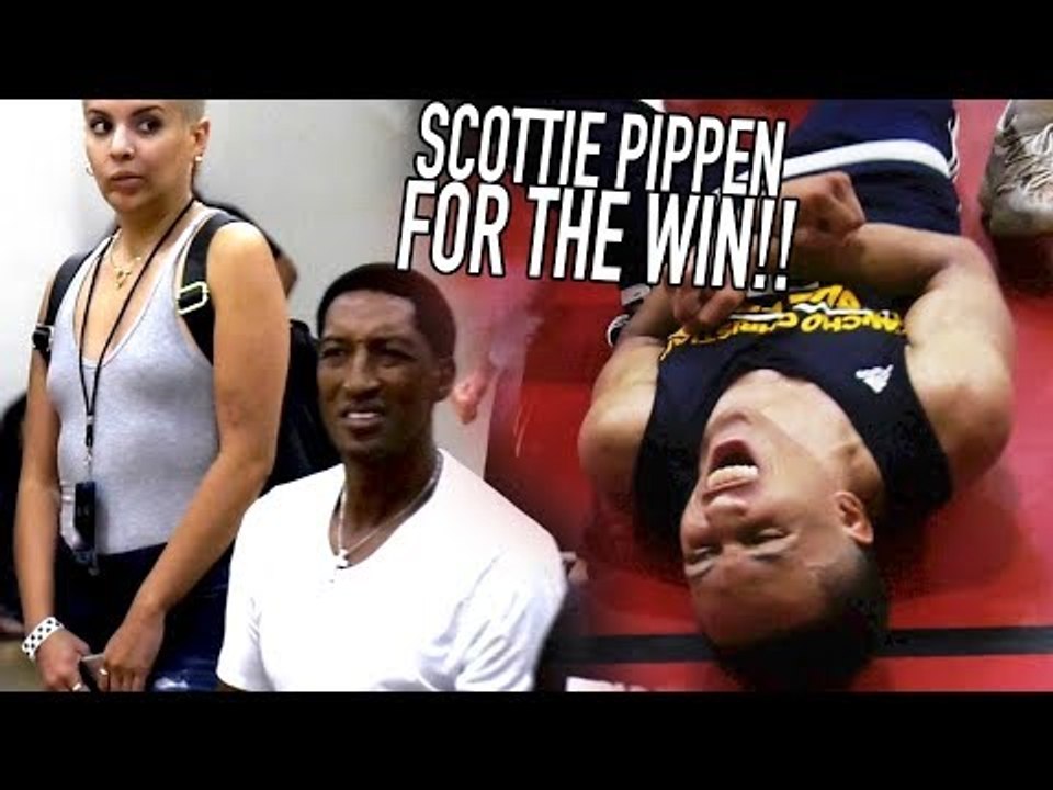Scottie Pippen Jr CLUTCH in CRAZY OVERTIME FINISH in Front Of His Dad! Sierra Canyon VS Mobley Bros!