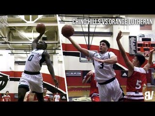 Ball Bros Put Up Crazy Stats! |  Chino Hills VS Orange Lutheran Full Highlights  |