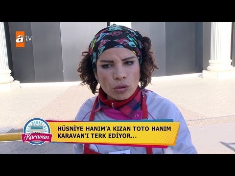 Hüsniye Hanım'a kızan Toto Hanım Karavan'ı terk ediyor - Karavan 17.Bölüm-atv