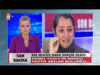 Deniz Yıldız'ın annesi Hediye Arslan bulundu! - Müge Anlı İle Tatlı Sert 1740.bölüm - atv