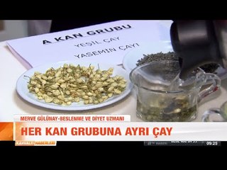 Her kan grubuna ayrı çay - atv Kahvaltı Haberleri
