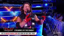 AJ Styles interrupts Jinder Mahal's challenge to Brock Lesnar- SmackDown LIVE, Oct. 17, 2017