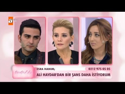 Ali Haydar'dan bir şans daha istiyorum - Esra Erol'da 101. Bölüm - atv