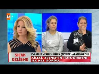 Ailesi, Zeynep'in fotoğrafını ilk kez gördü... Müge Anlı İle Tatlı Sert 1788. Bölüm - atv