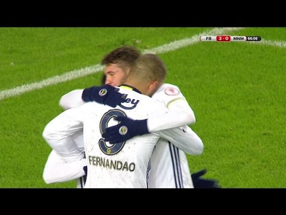 Fenerbahçe: 3 - Menemen Belediyespor: 0 | Gol: Fernandao - atv