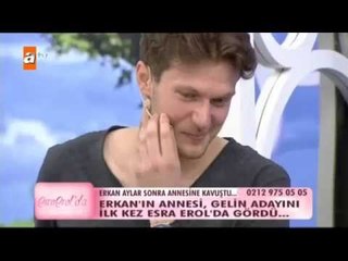 Erkan annesini sevindirmek için oyun havası oynadı! - Esra Erol'da 222. Bölüm - atv