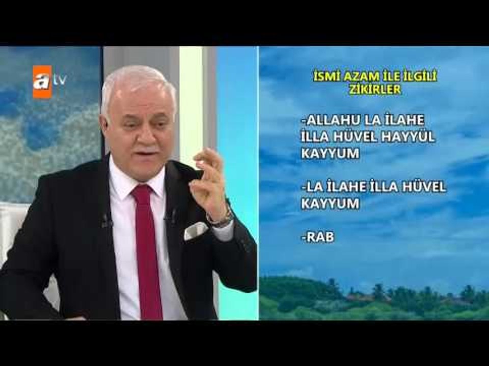 İsmi Azam ile ilgili zikirler - Nihat Hatipoğlu Sorularınızı Cevaplıyor 175. Bölüm - atv