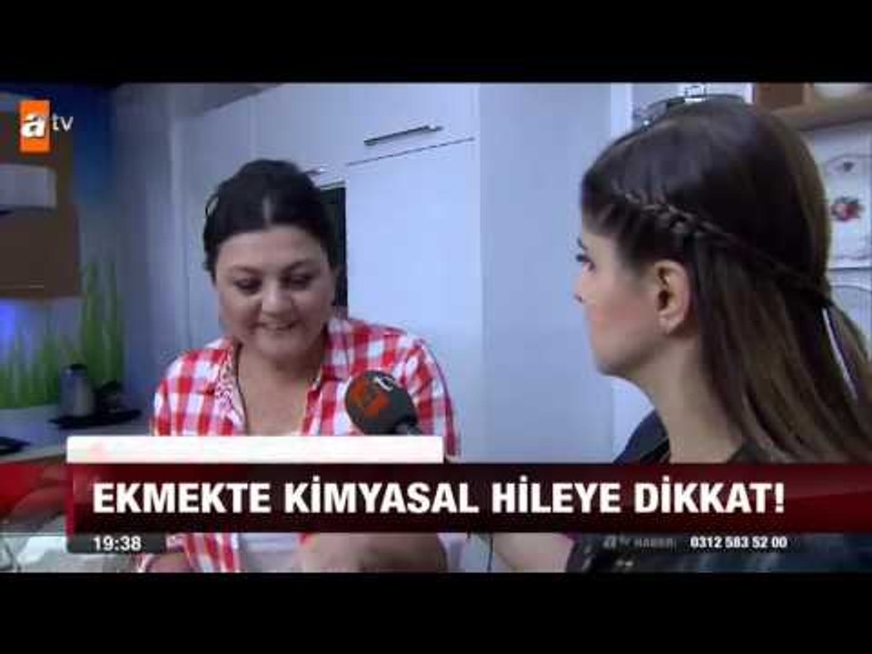 Ekmekte kimyasal hileye dikkat - atv Ana Haber