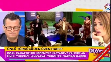 Ankaralı Turgut hastaneye kaldırıldı: Akciğer kanseri mi oldu?