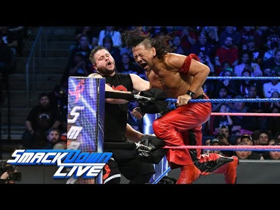 Nakamura & Orton battle Owens & Zayn in SmackDown LIVE's main event- SmackDown LIVE, Oct. 17, 2017