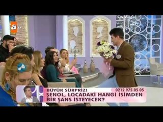 Şenol'dan Nurşen'e sürpriz teklif - Esra Erol'da 345. Bölüm - atv